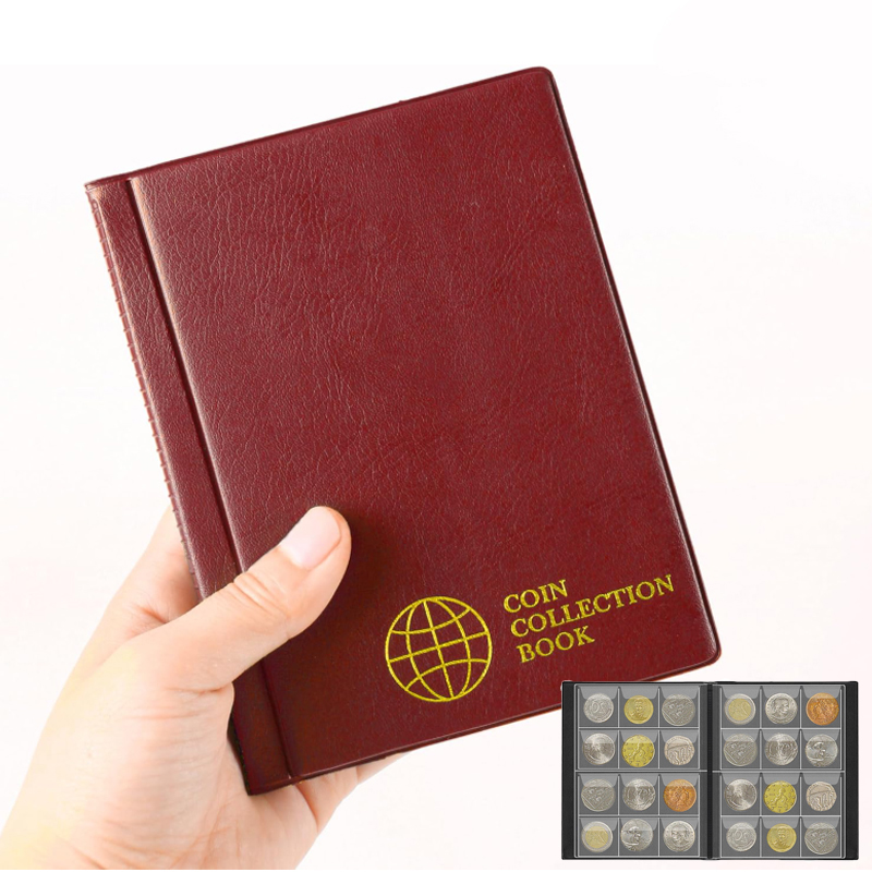 120 Pocket Coin Collecting Boo - đánh giá và giá Binding Comb Plastic