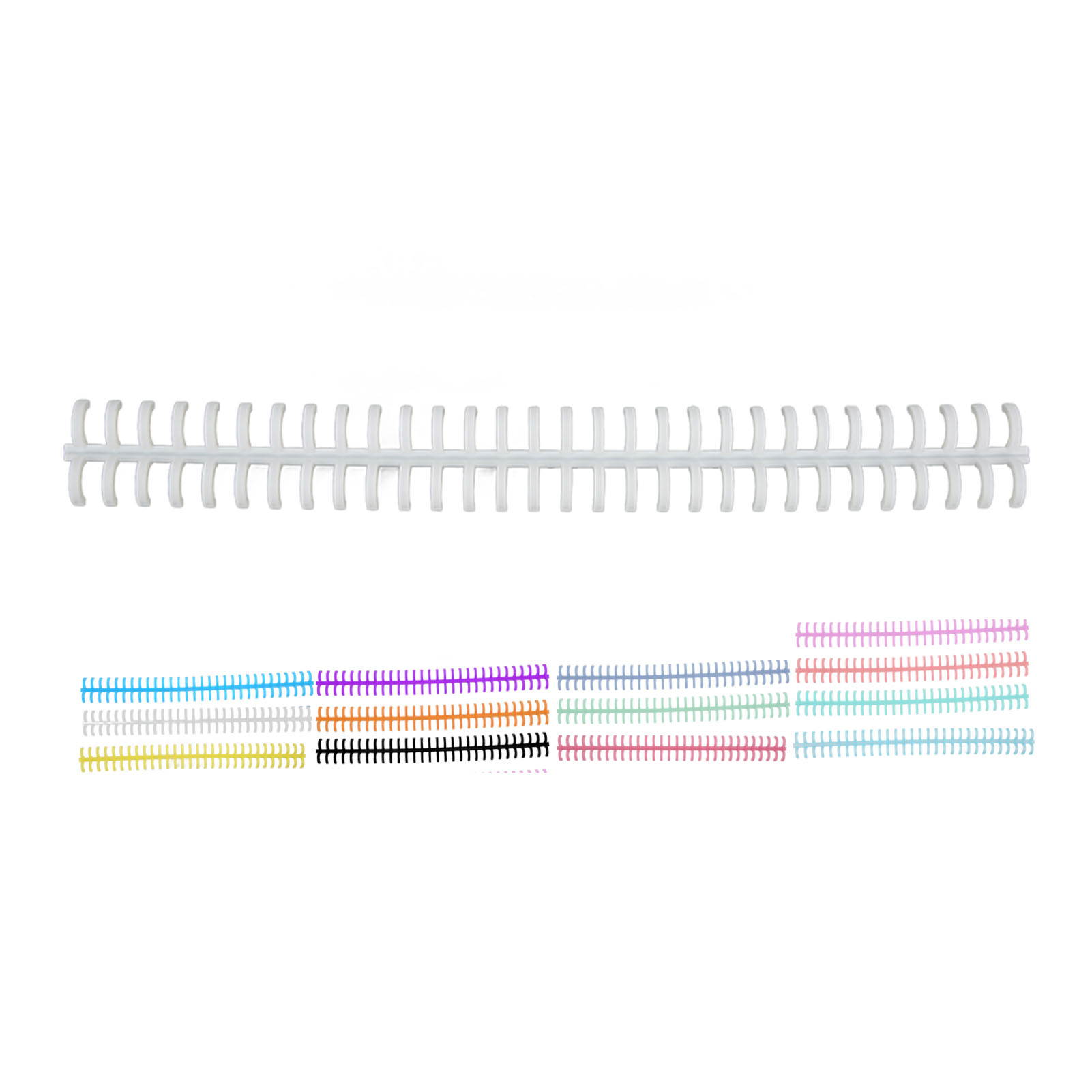 10PCS 30 Hole Loose Leaf Bindi - đánh giá và giá Binding Comb Plastic