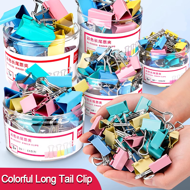 40PCS/Set Long Colorful Metal  - đánh giá và giá Supply Of Office Stationery