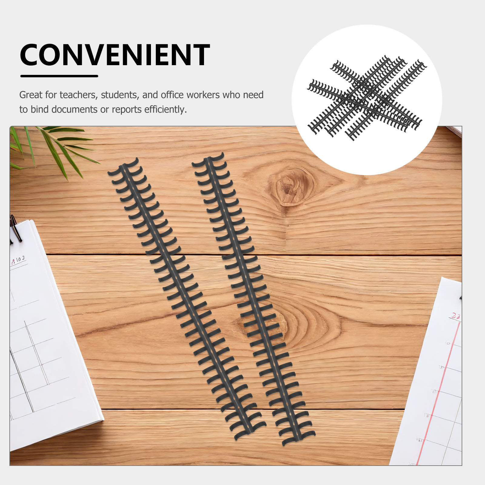 20Pcs Spiral Notebook Binding  - đánh giá và giá Binding Comb Plastic