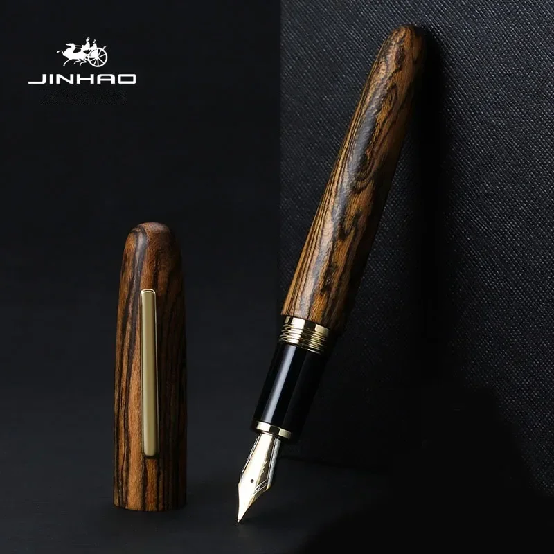 Jinhao 9056 Natural Wood Handm - đánh giá và giá Stationery Supply Business