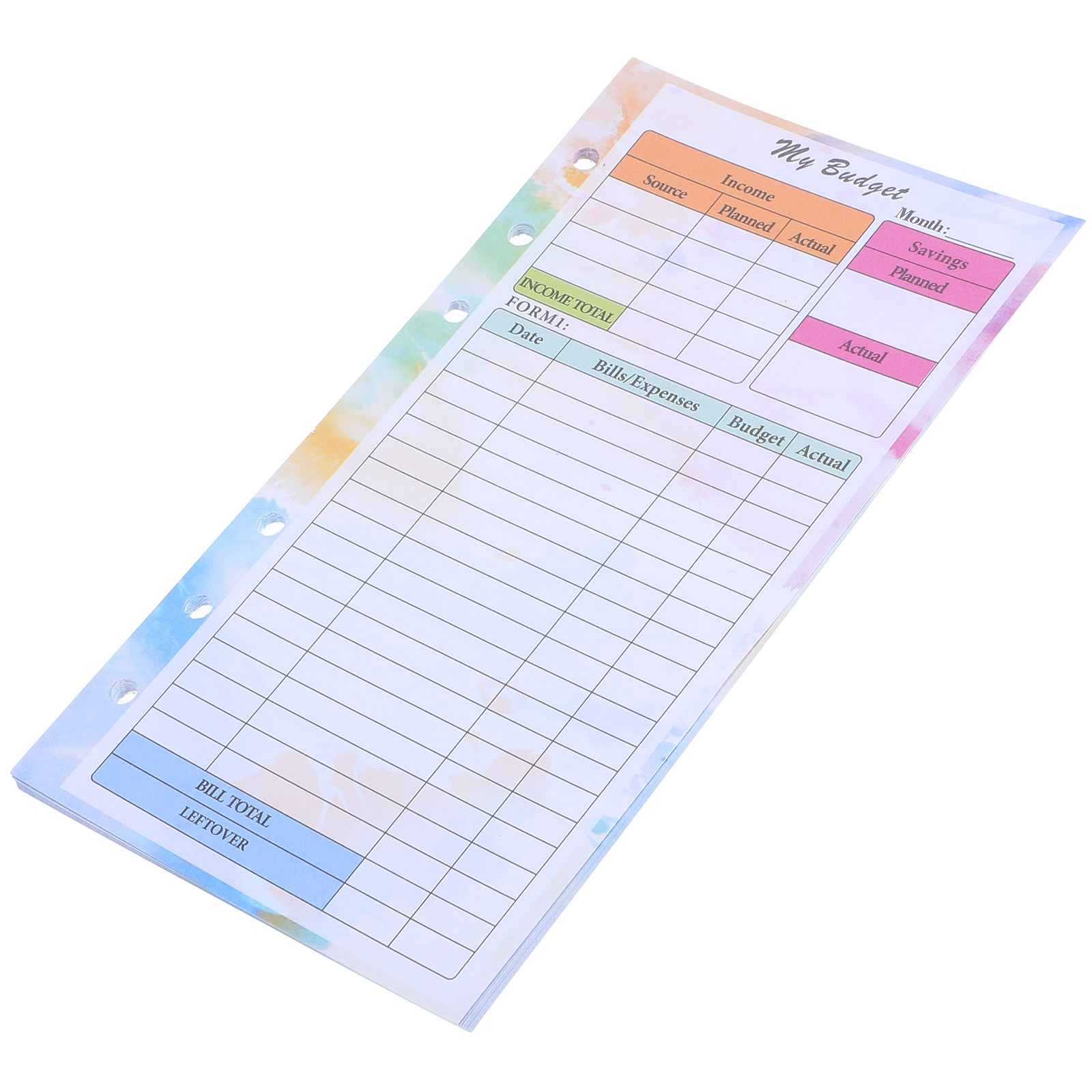 14Sheets A6 Refillable Budget  - đánh giá và giá Planner Weekly Budget