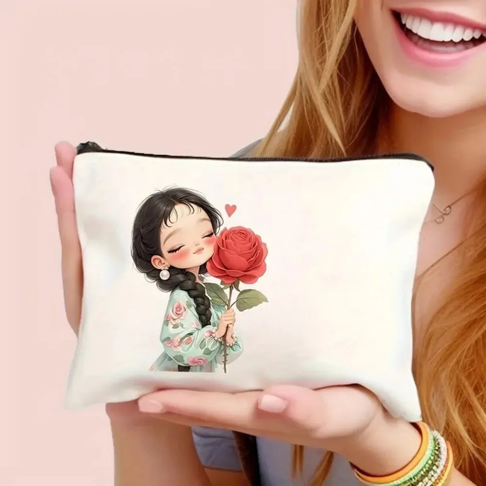 Vintage Chic Makeup Bags Zippe - đánh giá và giá Pencil Case Large