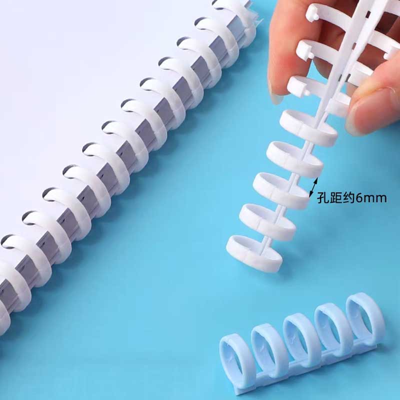 10pcs Colorful Plastic 30-Hole - đánh giá và giá Binding Comb Plastic