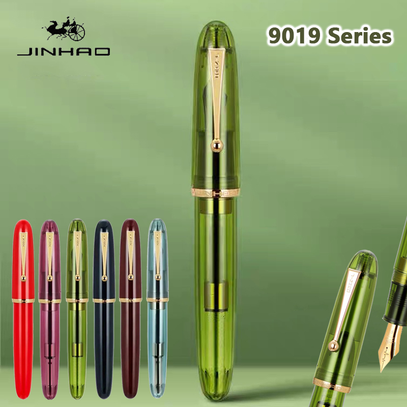 Jinhao 9019 Fountain Pen Trans - đánh giá và giá Stationery Supply Business