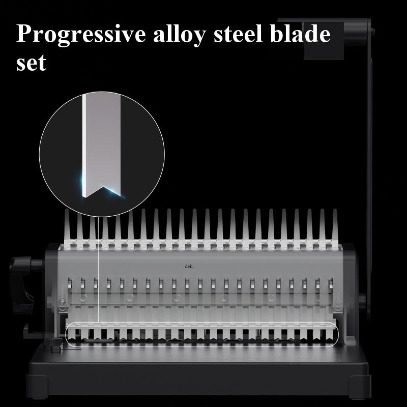 Deli 3870/3871/3872S/3873S Hea - đánh giá và giá Binding Comb Plastic