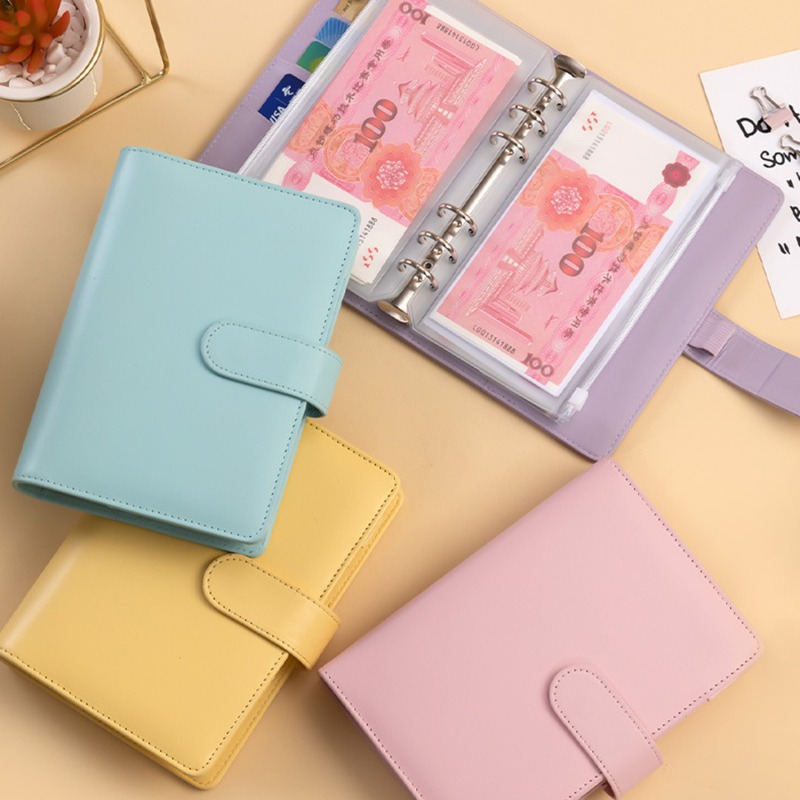 A6 PU Leather Budget Binder wi - đánh giá và giá Planner Weekly Budget
