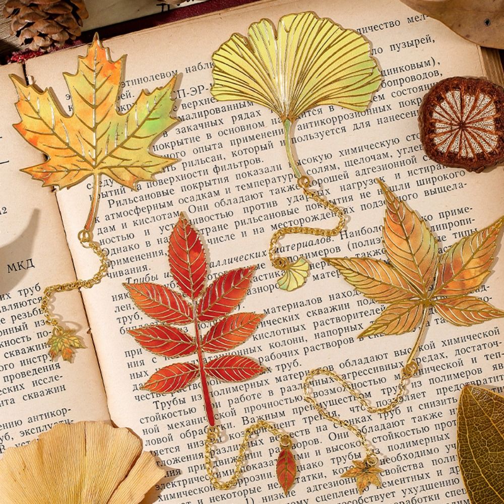 Metal Leaves Bronzing Bookmark - đánh giá và giá Stationery And Office Supply Chain