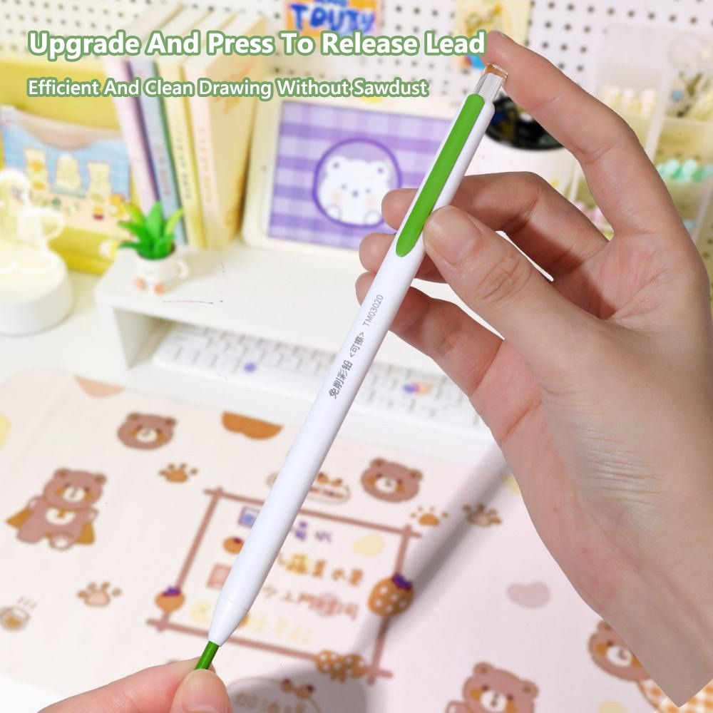 Non Sharpening Colored Pencil  - đánh giá và giá Mechanical Pencil Lead