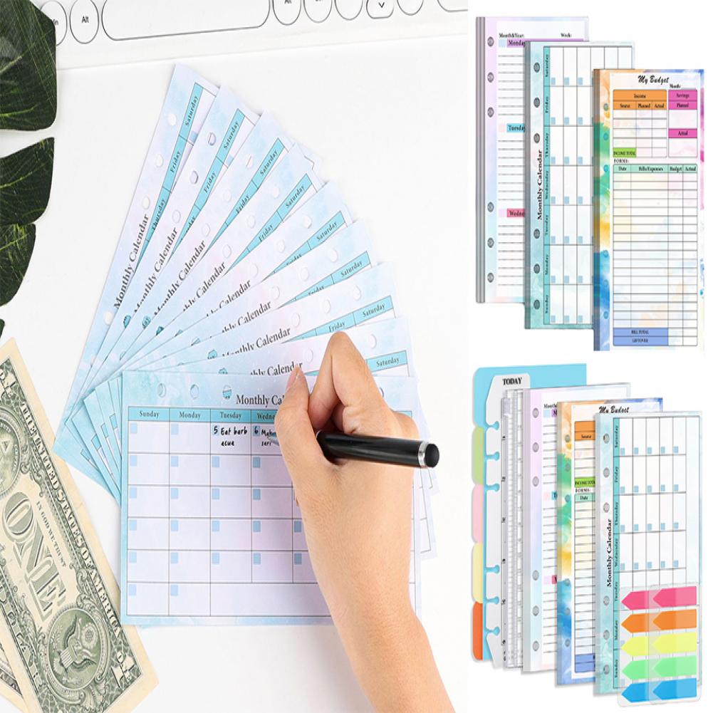 A6 Budget Planner Refill Kit 8 - đánh giá và giá Planner Weekly Budget