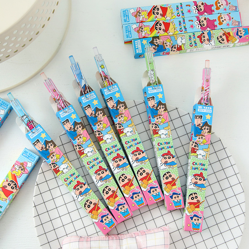 6Pcs Cartoon Crayon Shin-Chan  - đánh giá và giá Supply Of Office Stationery