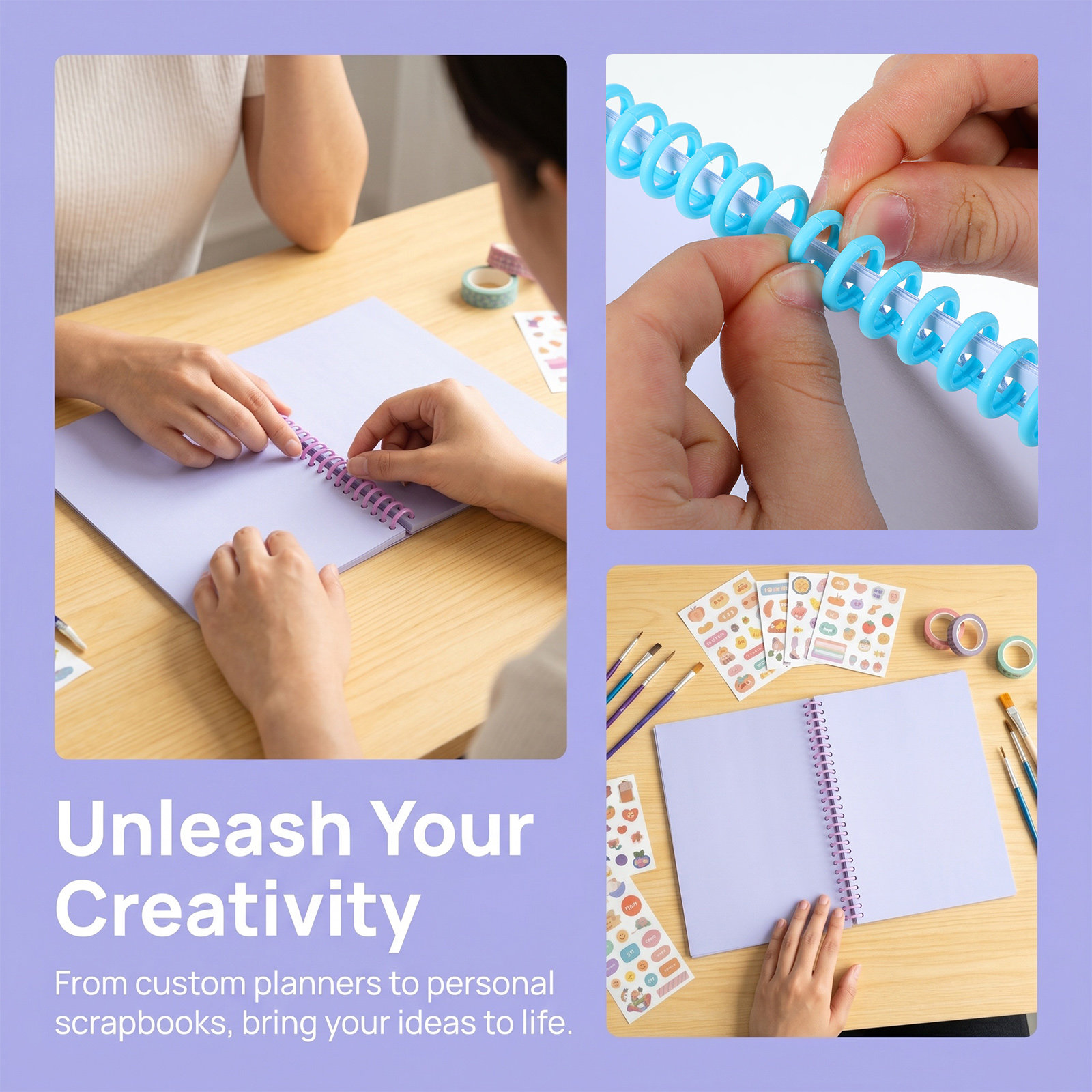 12Pcs Flexible Plastic Binding - đánh giá và giá Binding Comb Plastic